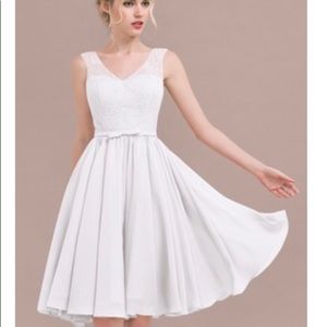 Beautiful white dress